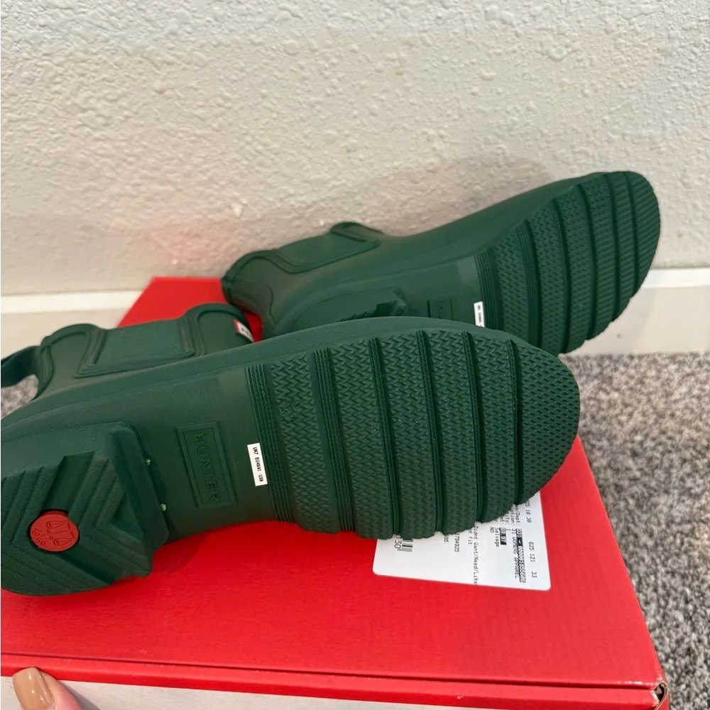 Hunter Women’s Original Chelsea Rain Boots – Hunter Green – Size 9 – NIB - Picture 4 of 7